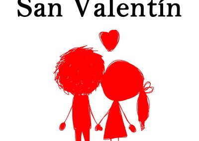 feliz día de san valentín